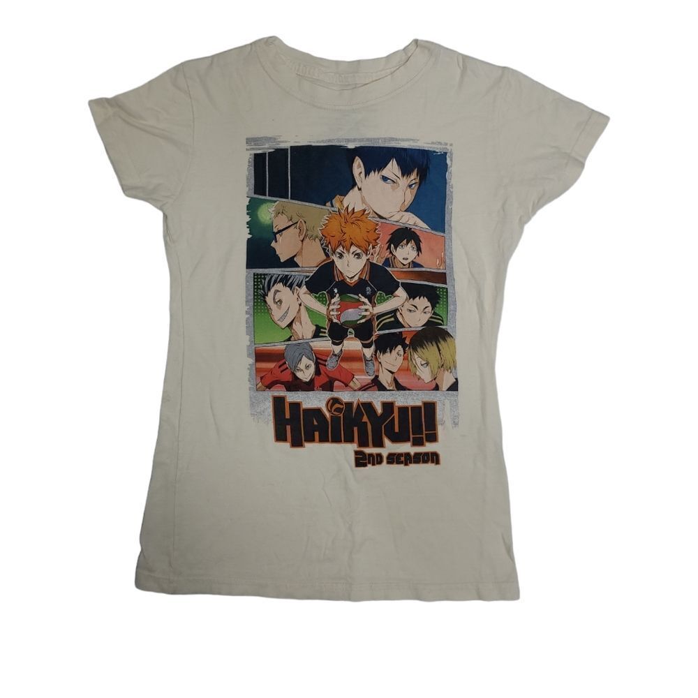 HAIKU 2nd season volleyball short sleeve anime baby tee shirt S